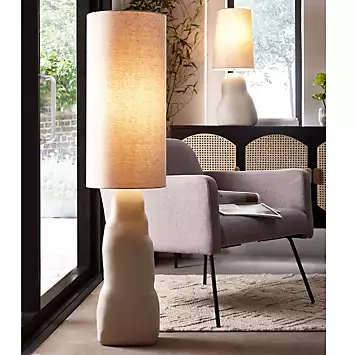 Finlaye Shaped Tall Shade Table Lamp | Kaleidoscope