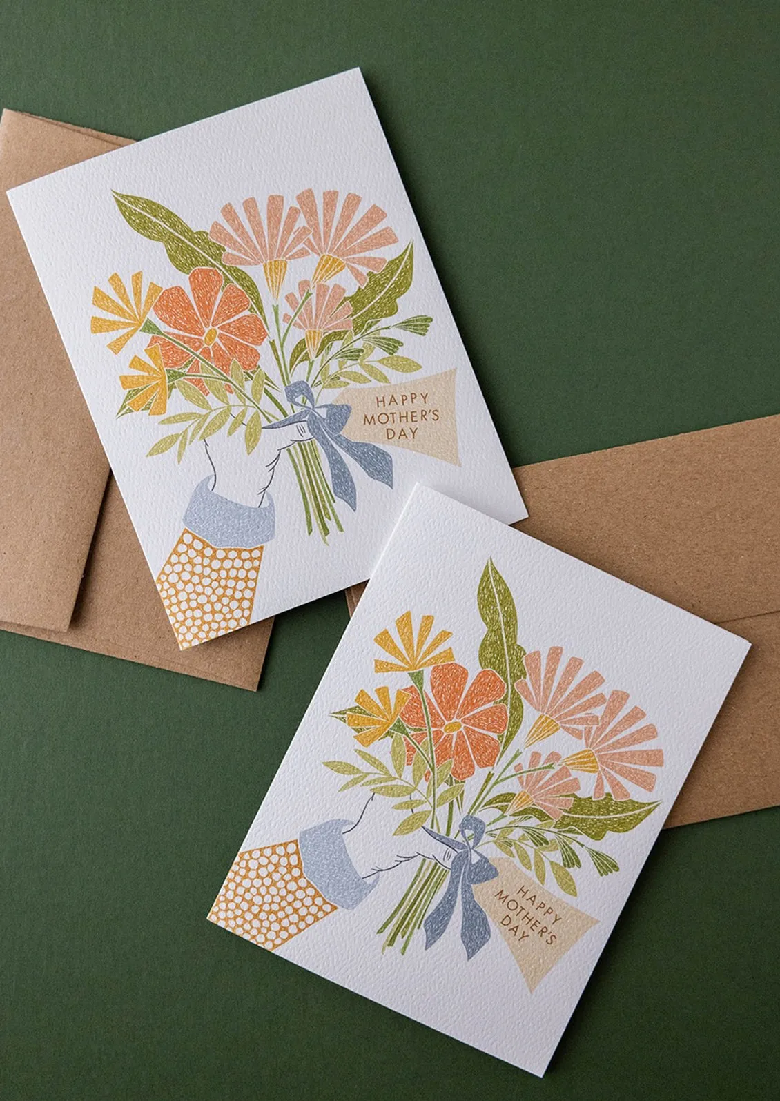 Floral Bouquet Mother's Day Card