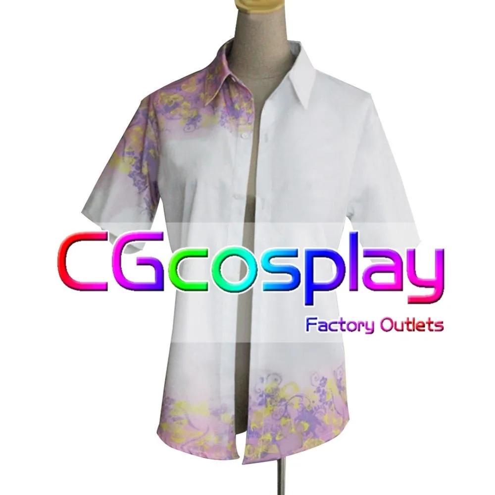 Free Shipping Cosplay Costume Hotarubi no Mori E Shirt Gin Uniform Retail/Wholesale Halloween Christmas Party Uniform Any Size