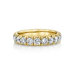 French Pavé Diamond Cloud Fit Band