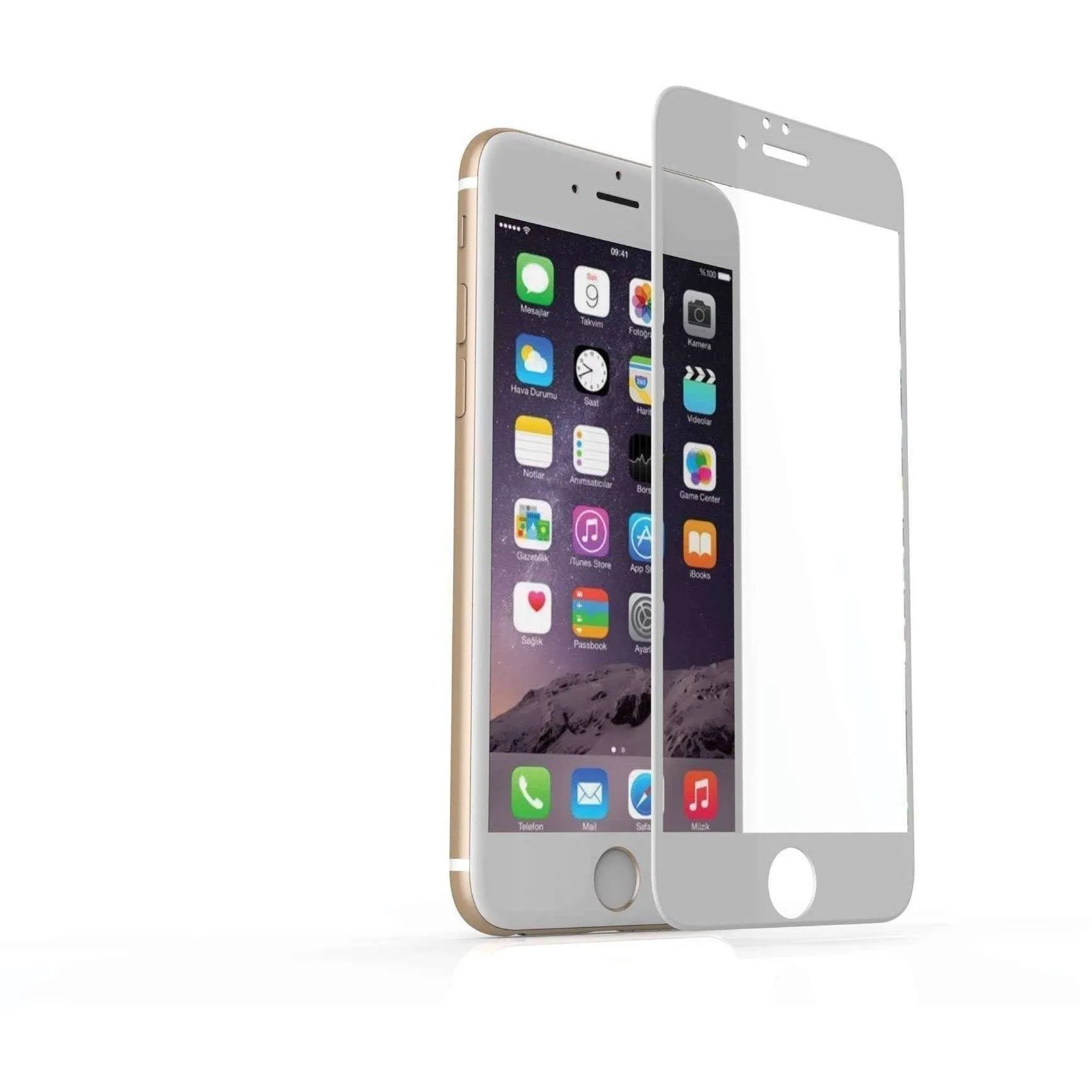 Full Cover Tempered Glass Screen Protector for iPhone 6S Plus/6 Plus