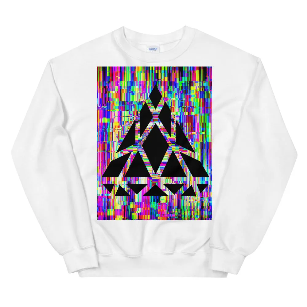 GEM GLITCH GRAPHIC SWEATSHIRT