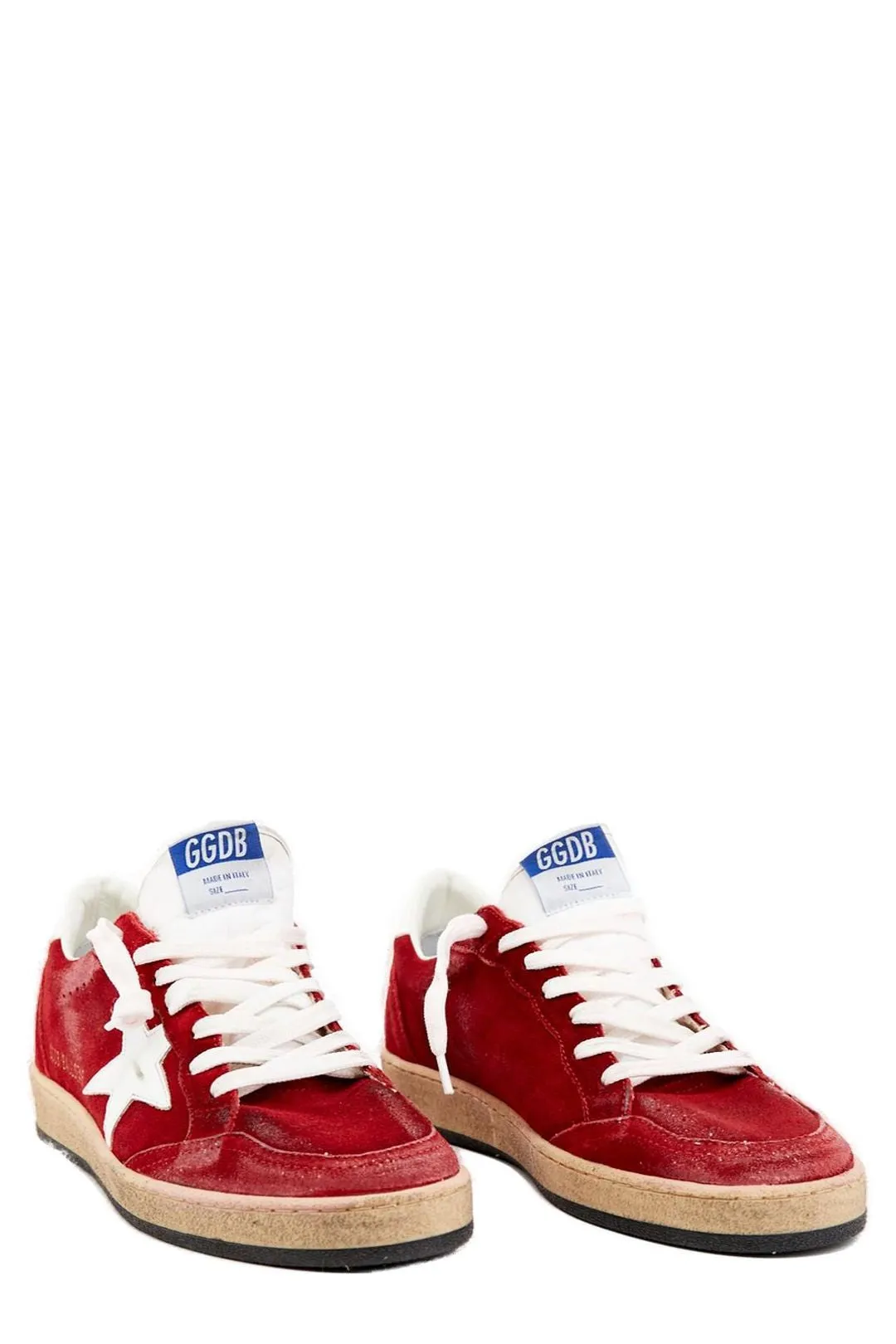 Golden Goose Deluxe Brand Ball Star Lace-Up Sneakers