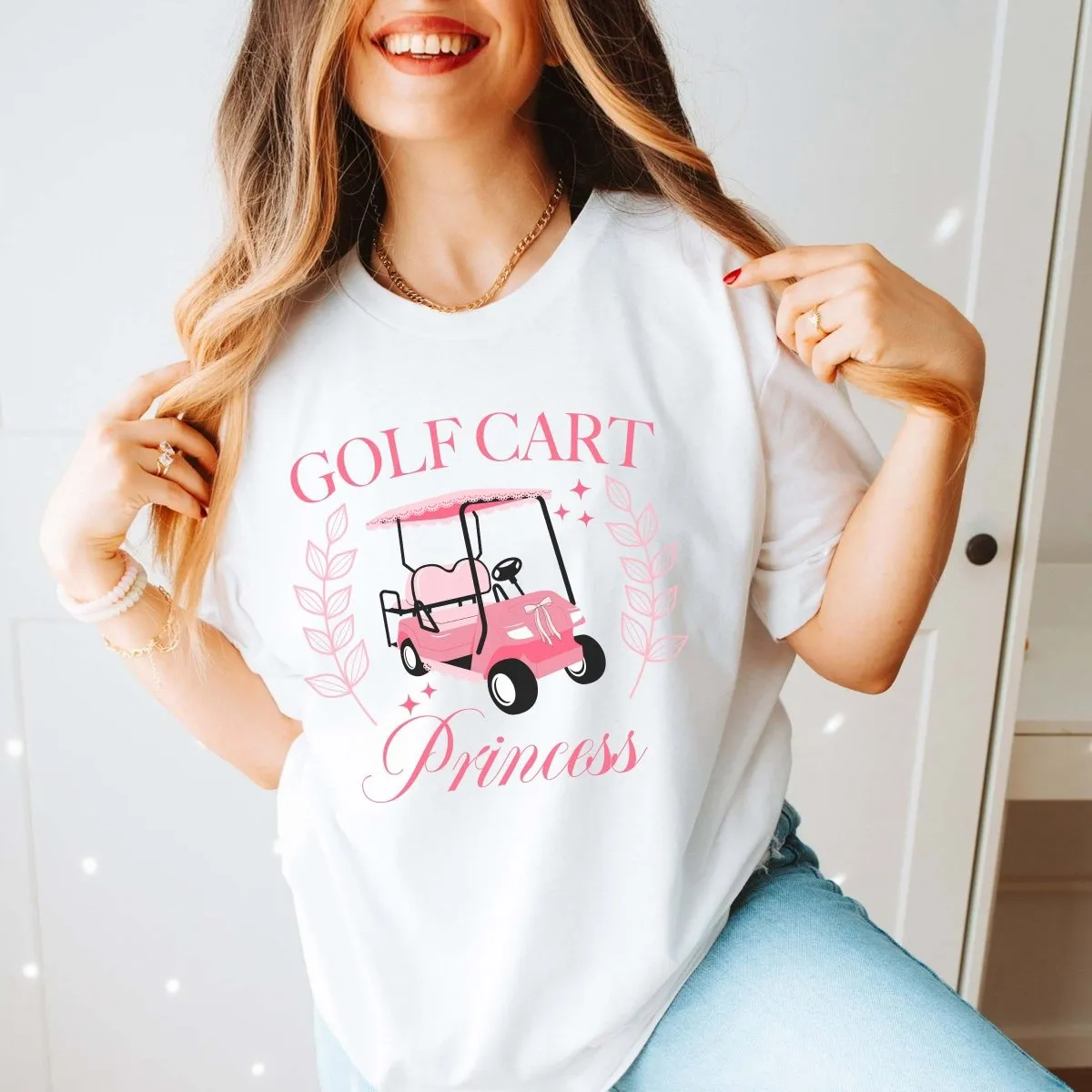 Golf Cart Princess Graphic Tee