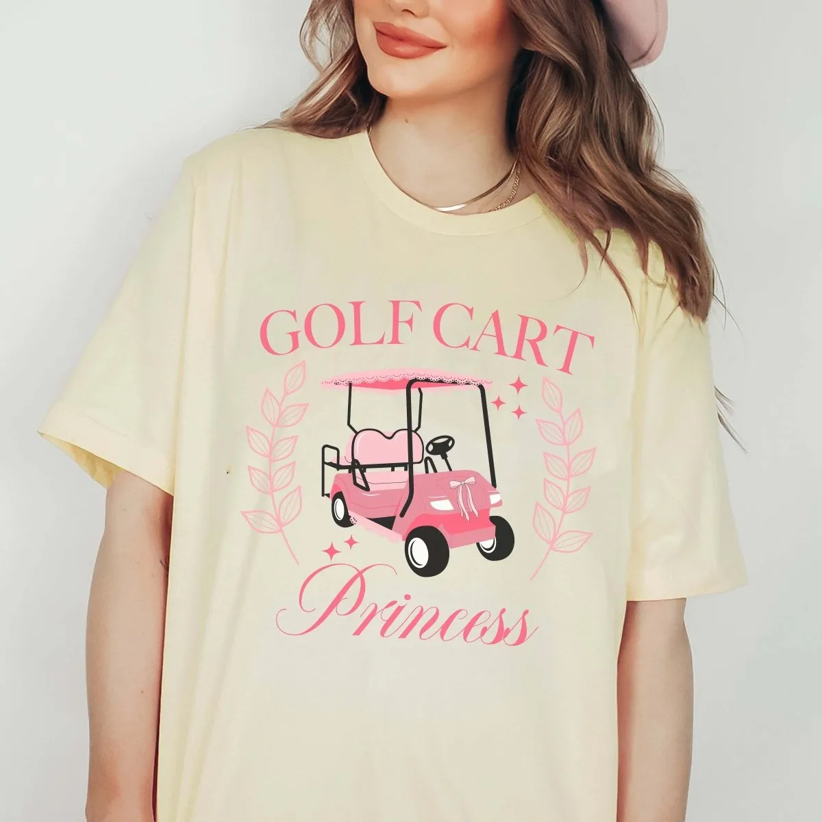 Golf Cart Princess Graphic Tee