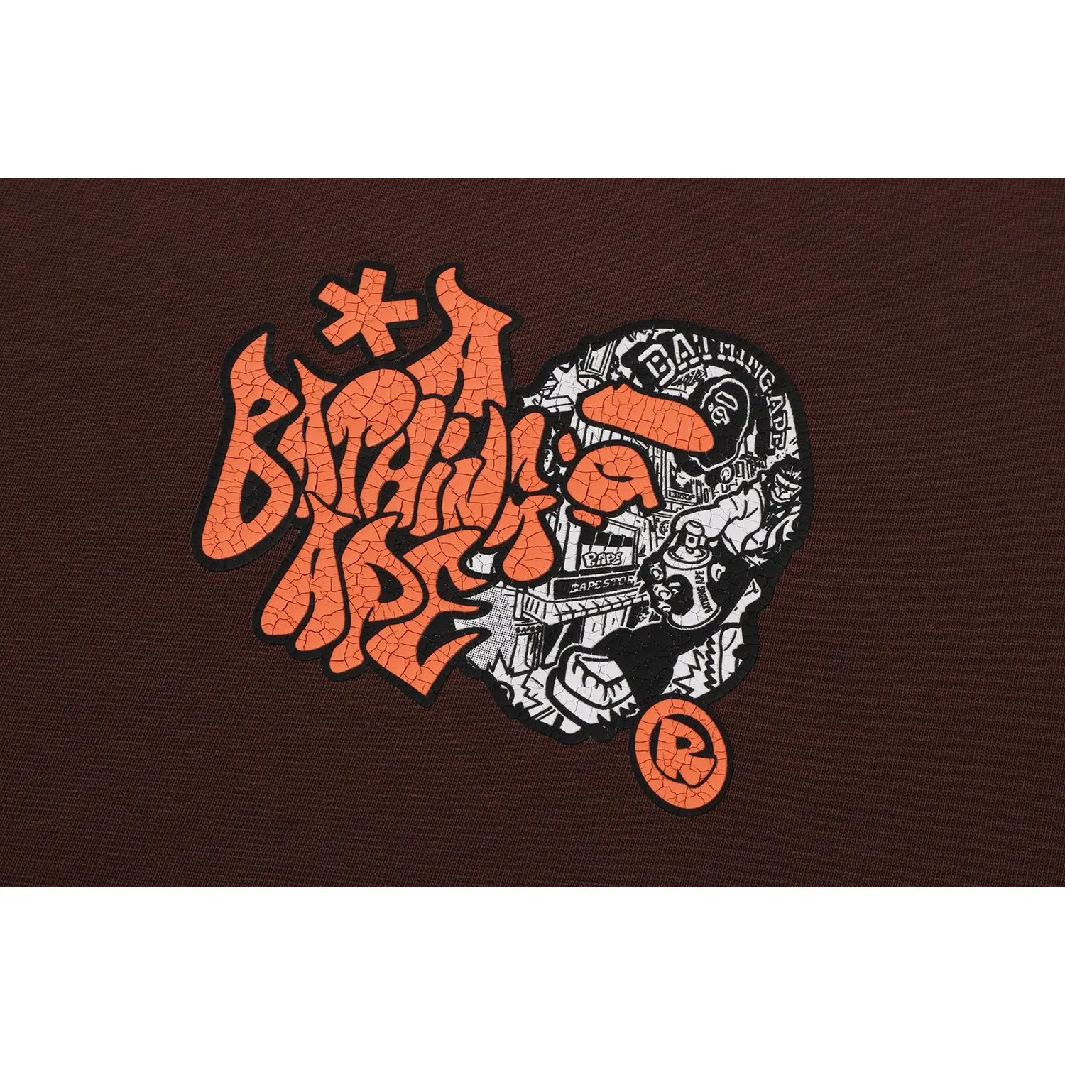 GRAFFITI APE HEAD RELAXED FIT TEE MENS