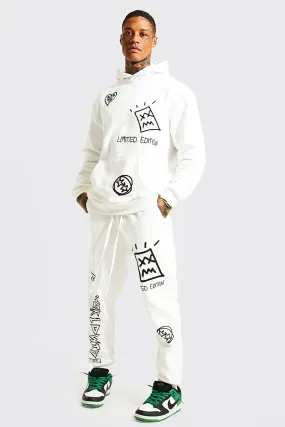 Graffiti Hooded Tracksuit