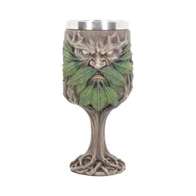 Green man goblet 20cm