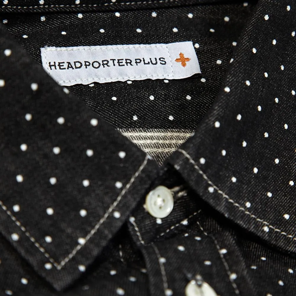 Head Porter Plus Dot ShirtBlack