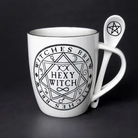 Hexy Witch Mug and Spoon Set