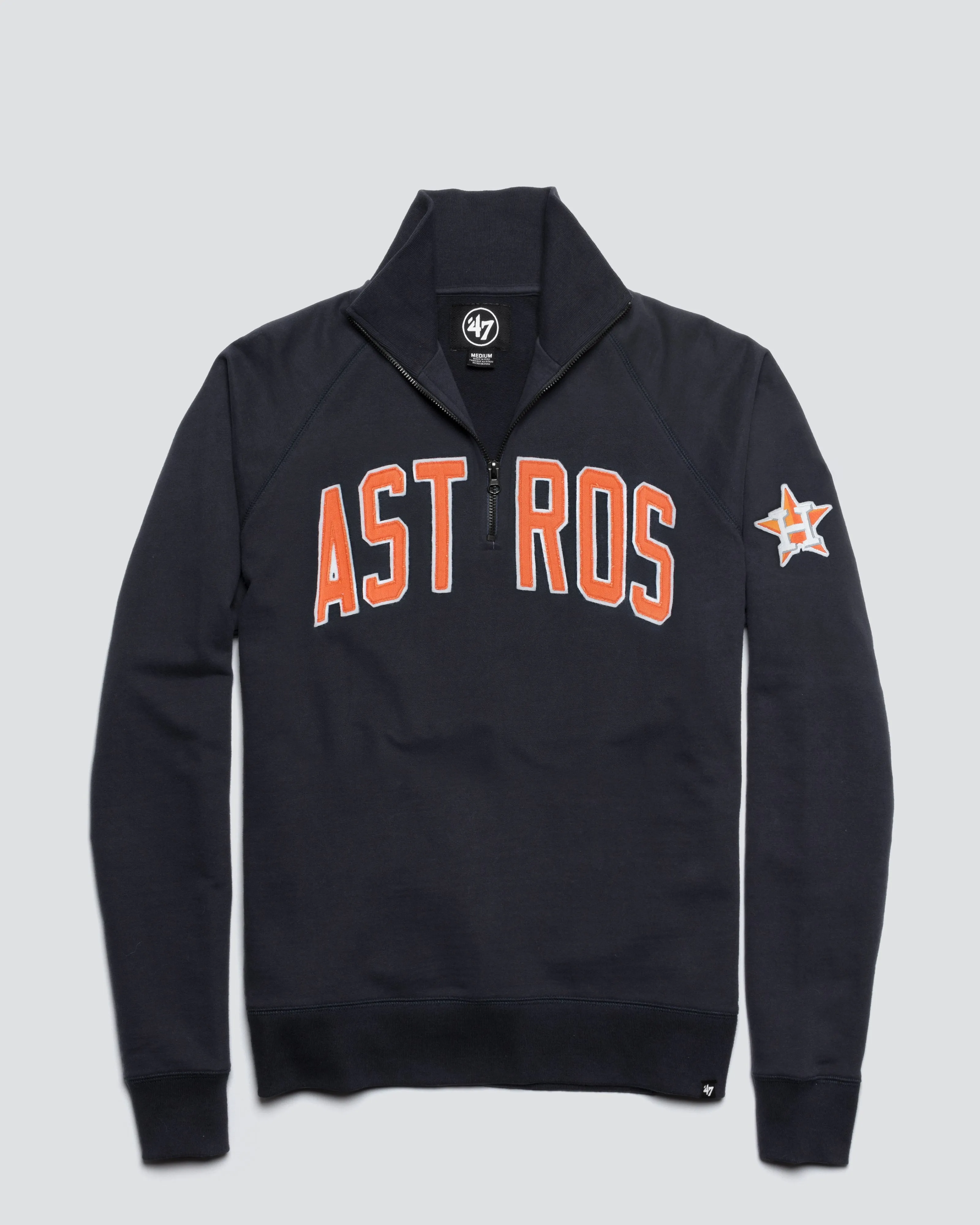 HOUSTON ASTROS BANKS '47 HARRIS SCRIMMAGE 1/4 ZIP