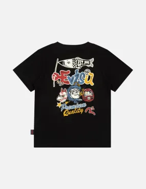 Hyottoko Festival Graphic Print Regular Fit T-shirt