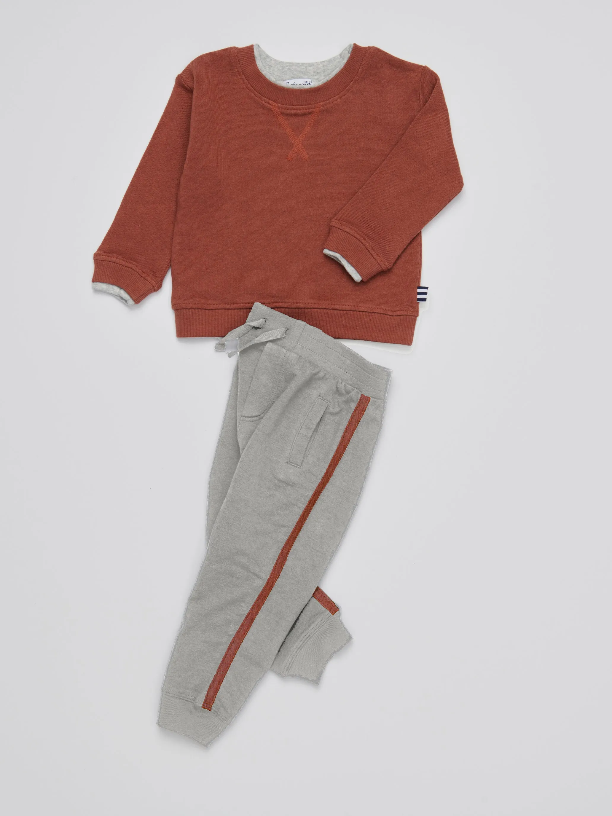 Infant Boys Rustic Jogger Set