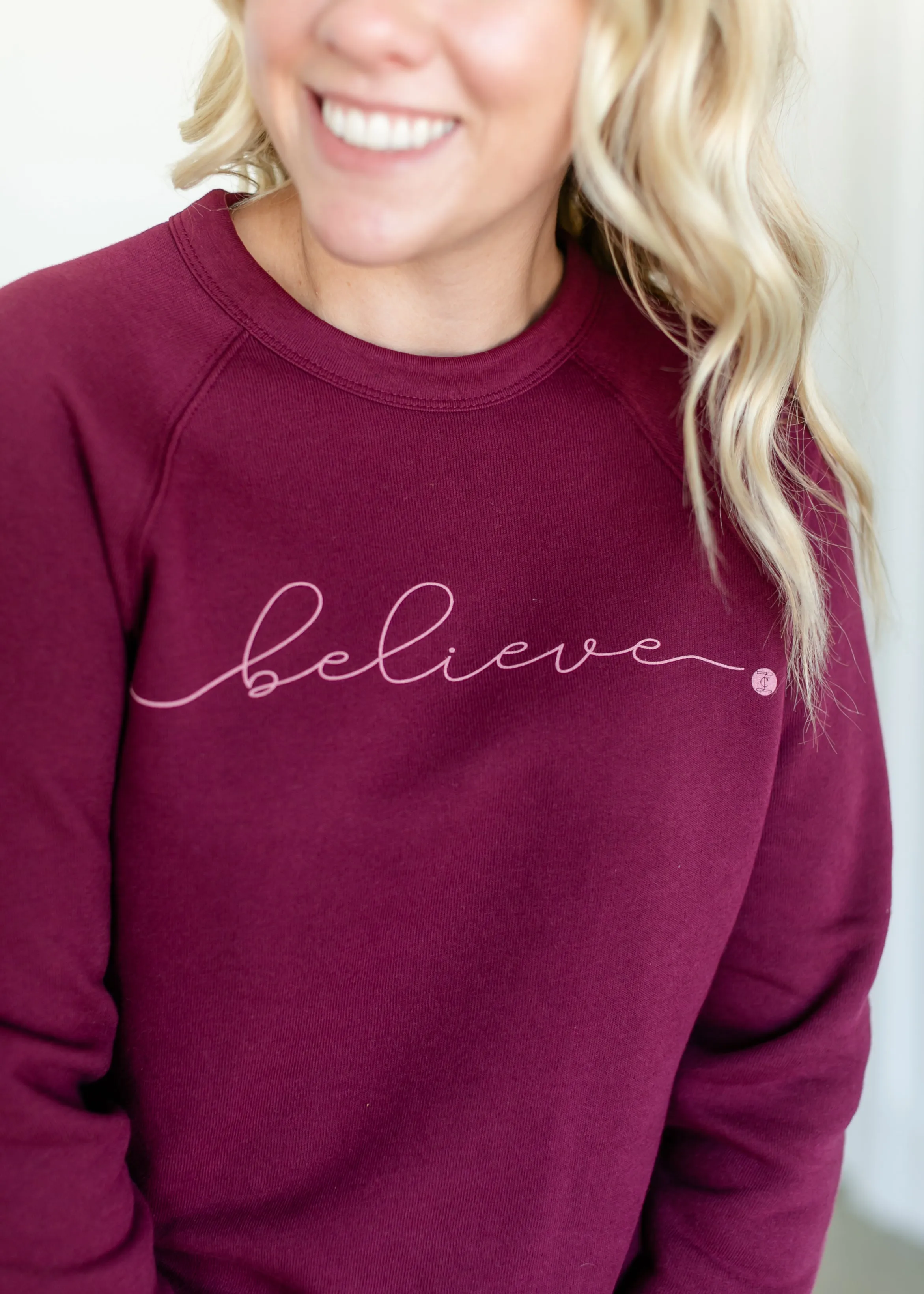 Inherit Believe Graphic Crewneck Sweatshirt