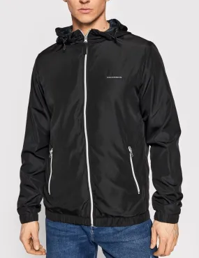 Jack & Jones Hooded Jungle Casual Jacket Black