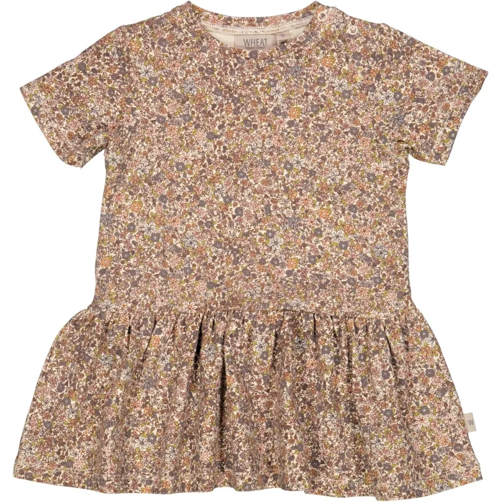 Jersey Dress Birthe - flower meadow