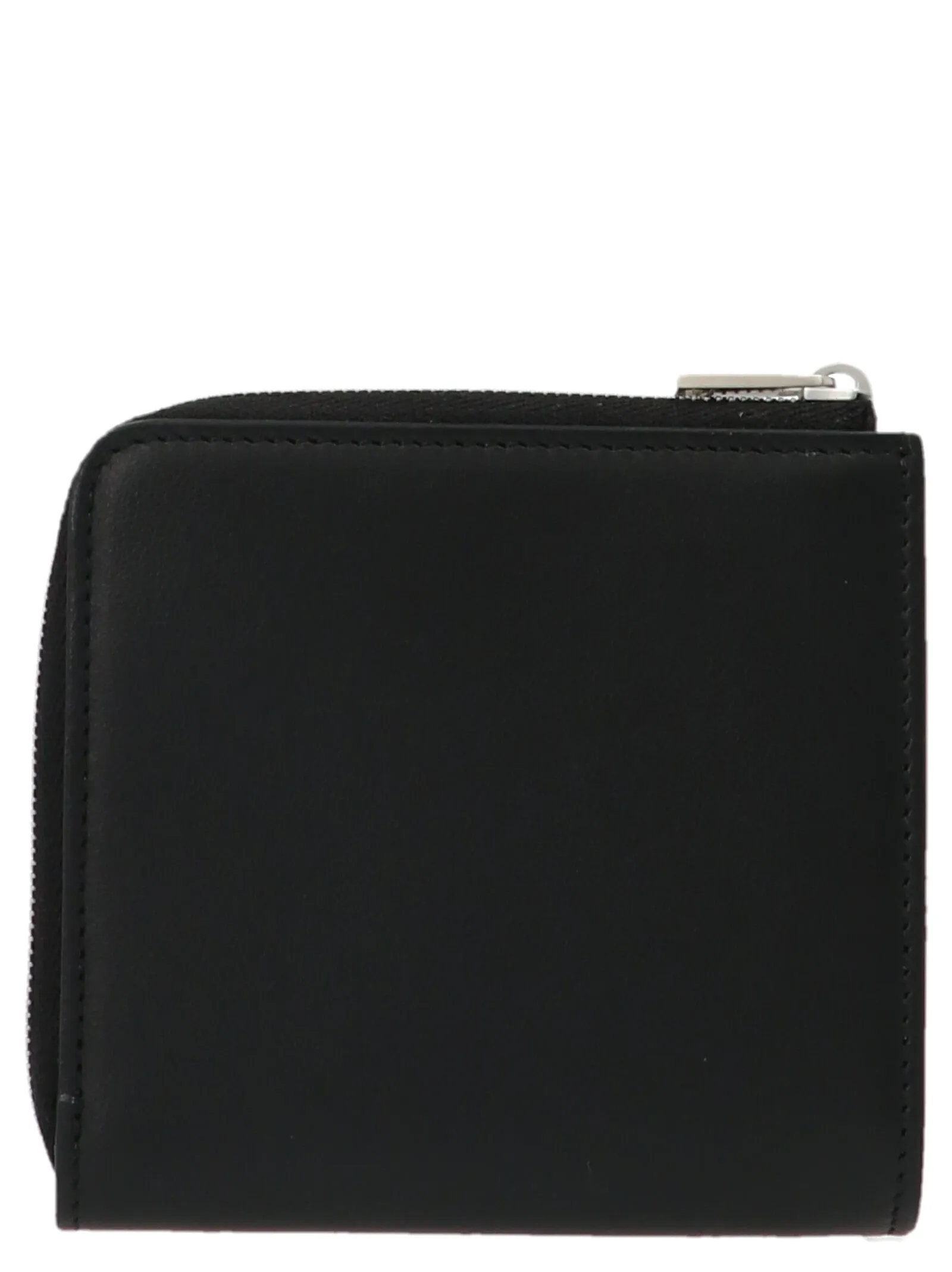 Jil Sander Zip Around Logo Embossed Wallet