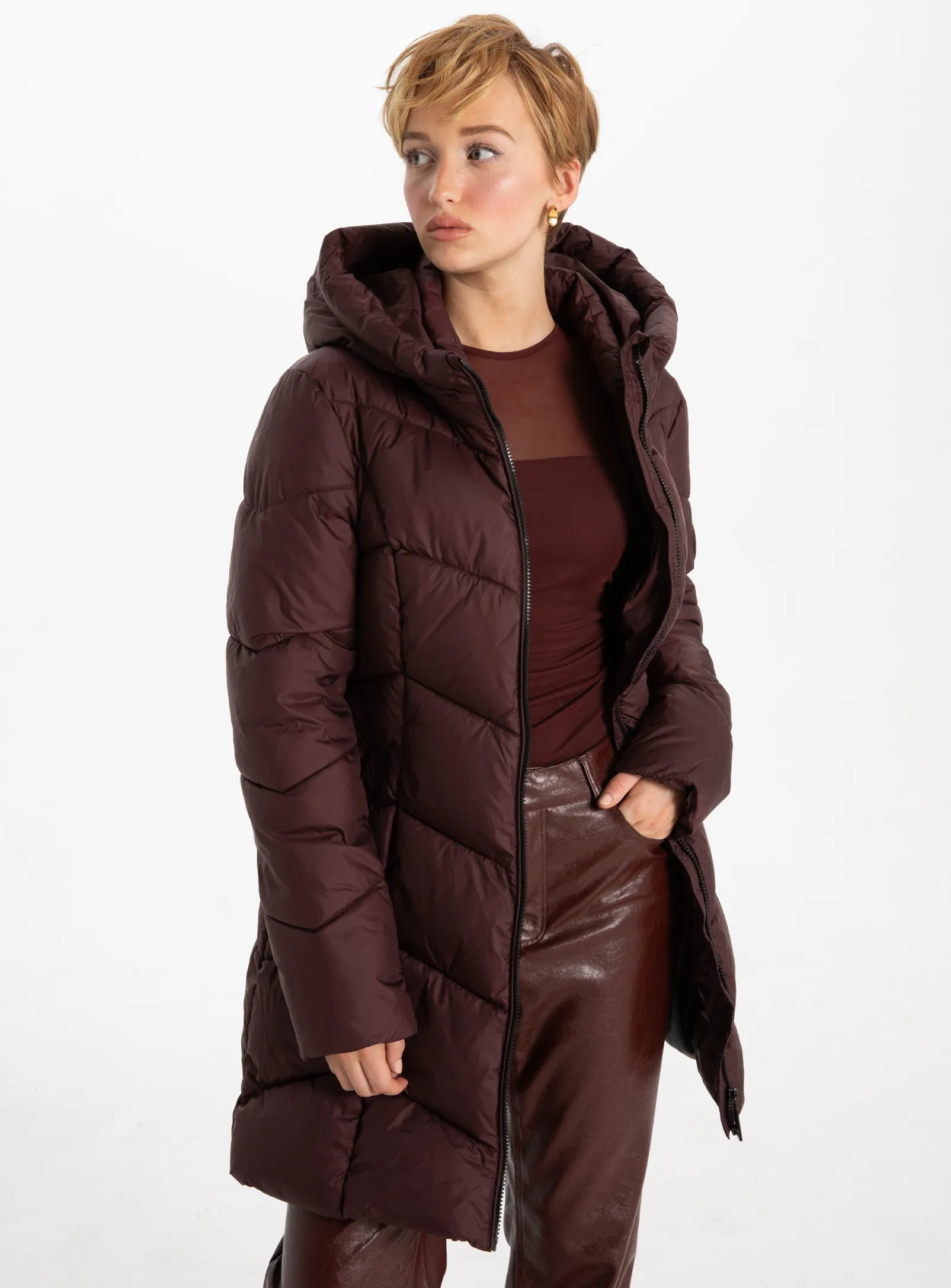 JOSEPHINA| Classic Long Puffer ||JOSEPHINA| Doudoune longue classique