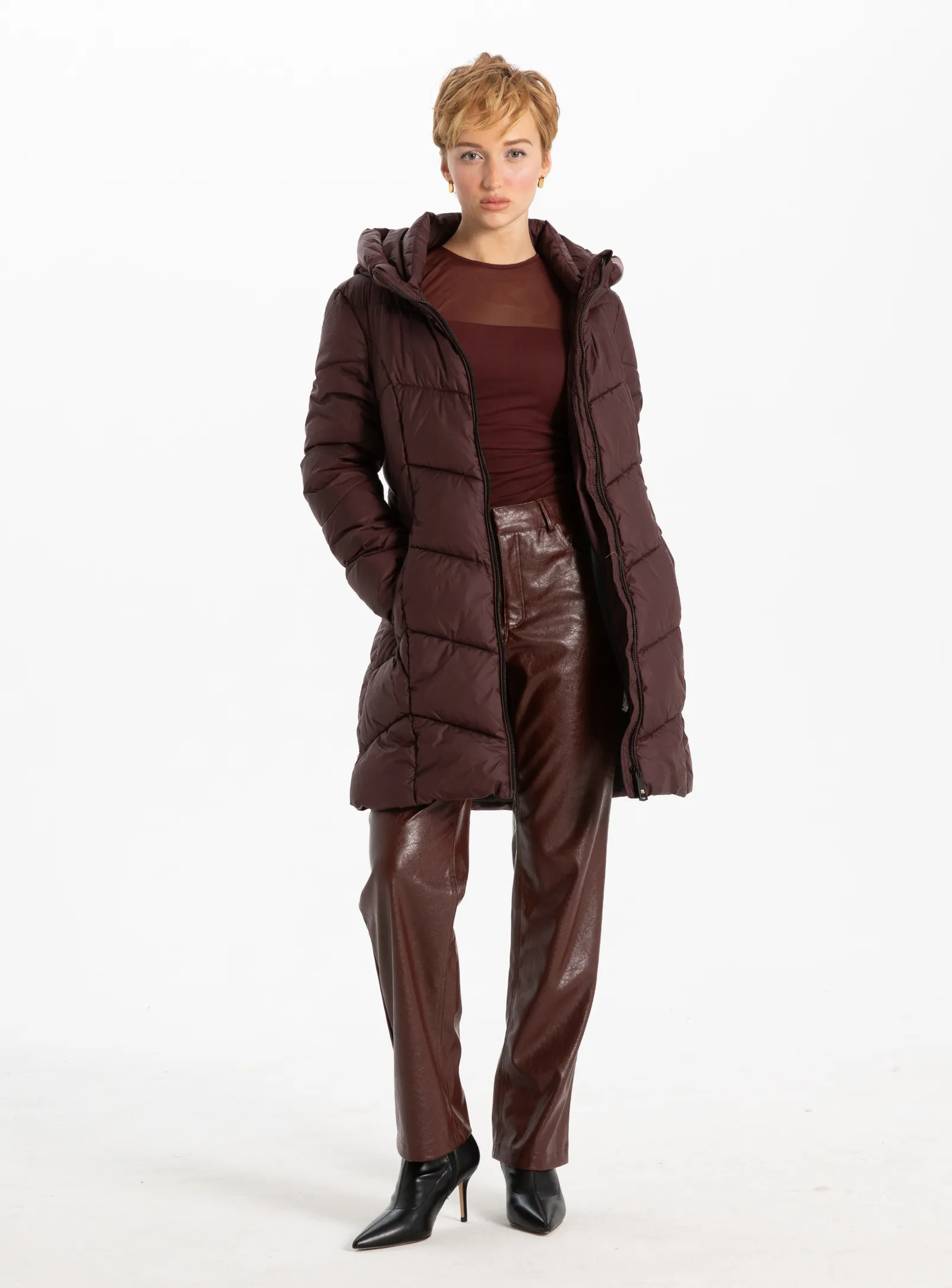 JOSEPHINA| Classic Long Puffer ||JOSEPHINA| Doudoune longue classique