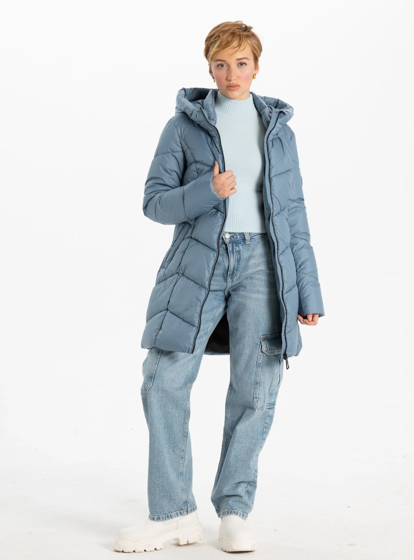 JOSEPHINA| Classic Long Puffer ||JOSEPHINA| Doudoune longue classique