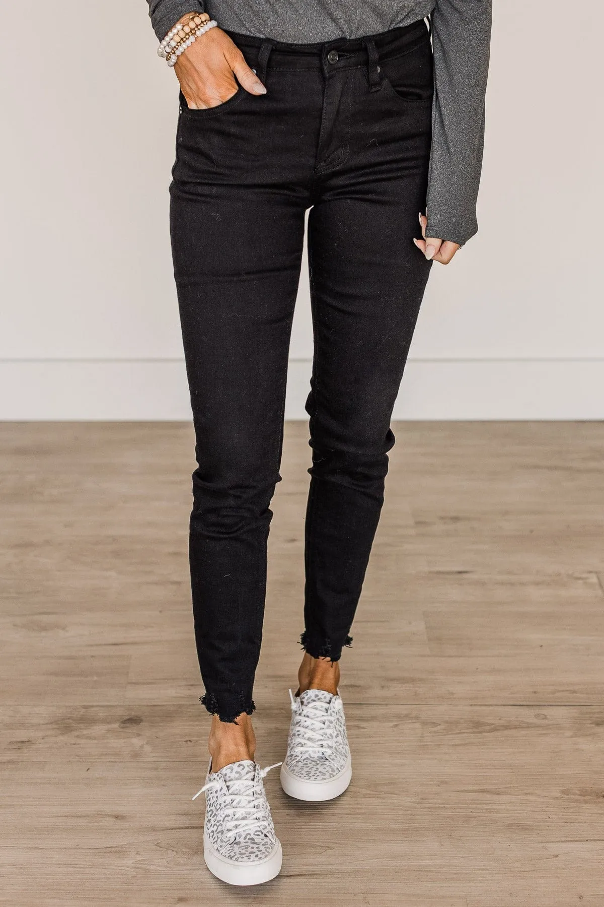 KanCan High-Rise Skinny Jeans- Amari Wash