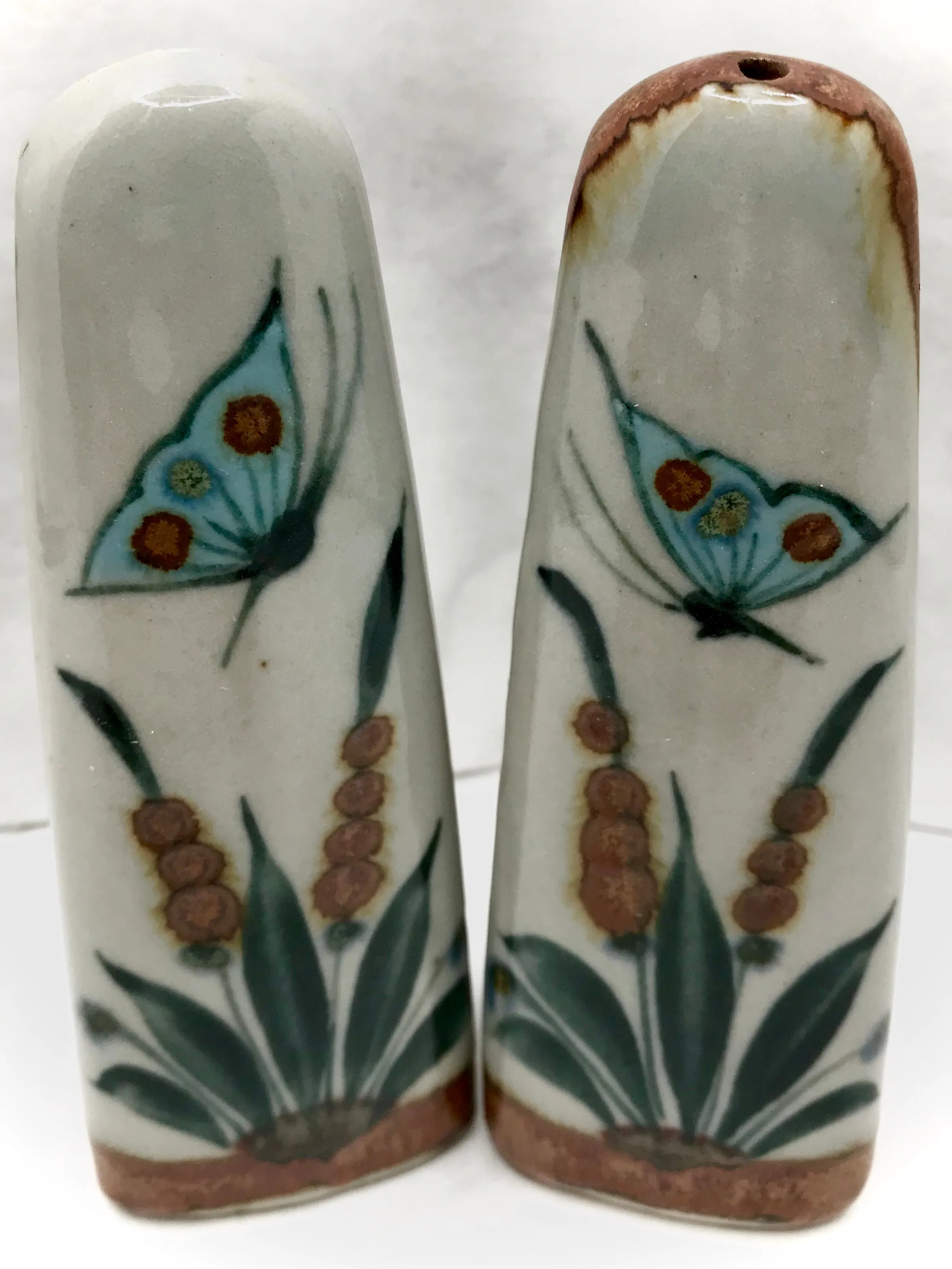 Ken Edwards Pottery Salt & Pepper Shaker Set (KE.V32)