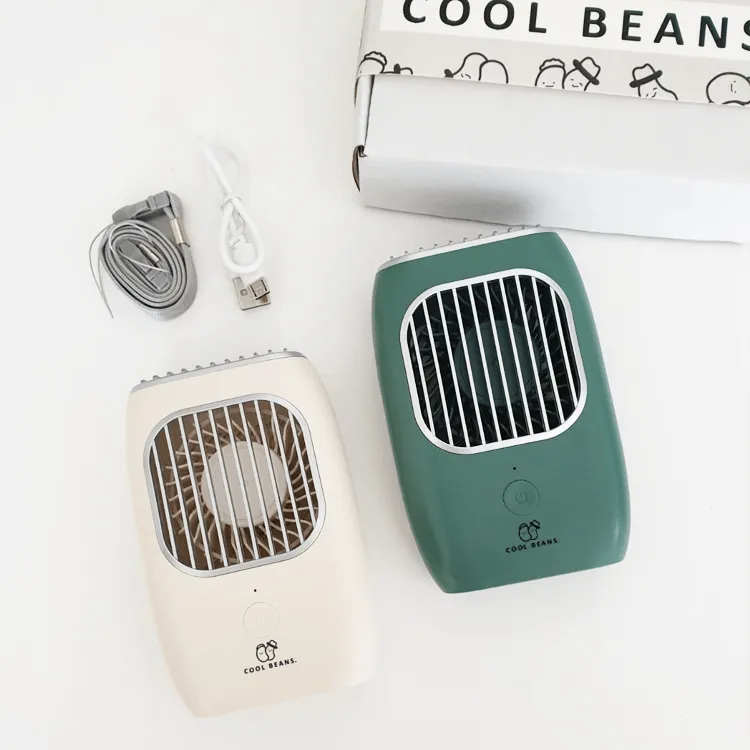 【Lazy Hands】COOL BEANS Hands Free / Desktop USB Rechargeable Mini Fan 免提/座檯小風扇