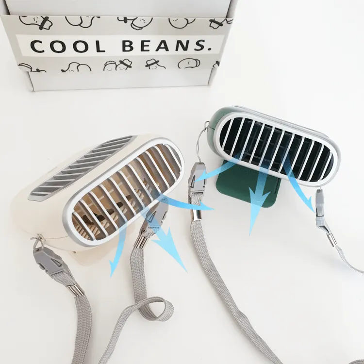 【Lazy Hands】COOL BEANS Hands Free / Desktop USB Rechargeable Mini Fan 免提/座檯小風扇