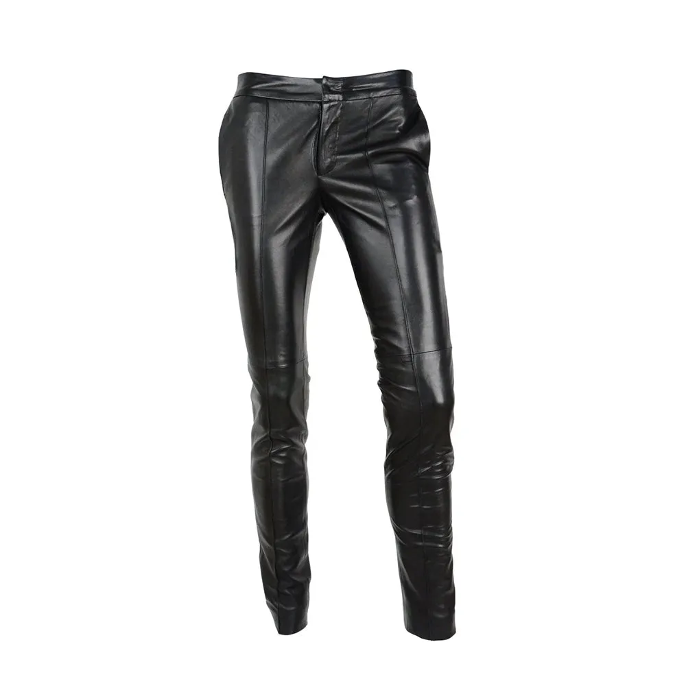 Leather Ladies Trouser Animated Skinny Fashion We4r