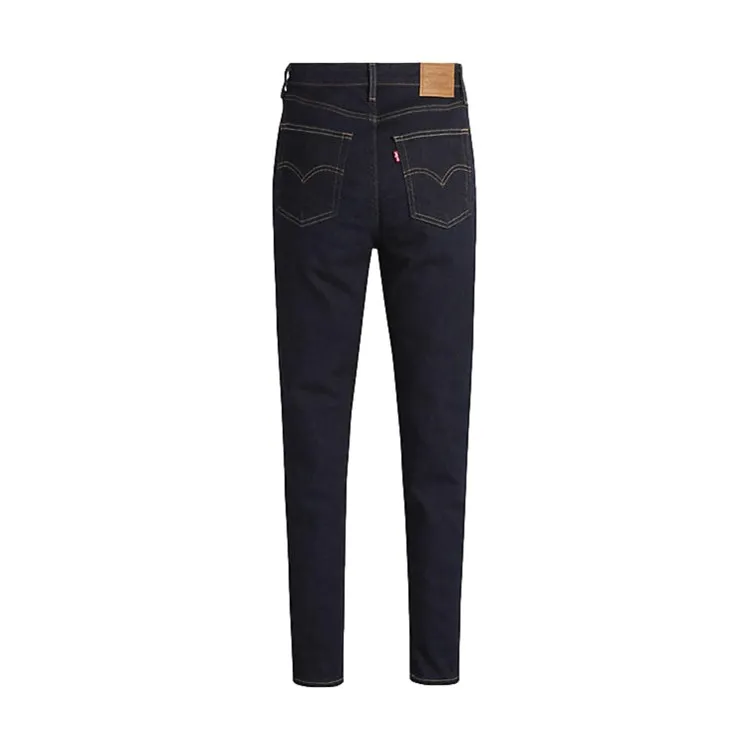 LEVI'S 721 High Rise Skinny Blue Jeans Donna Blu