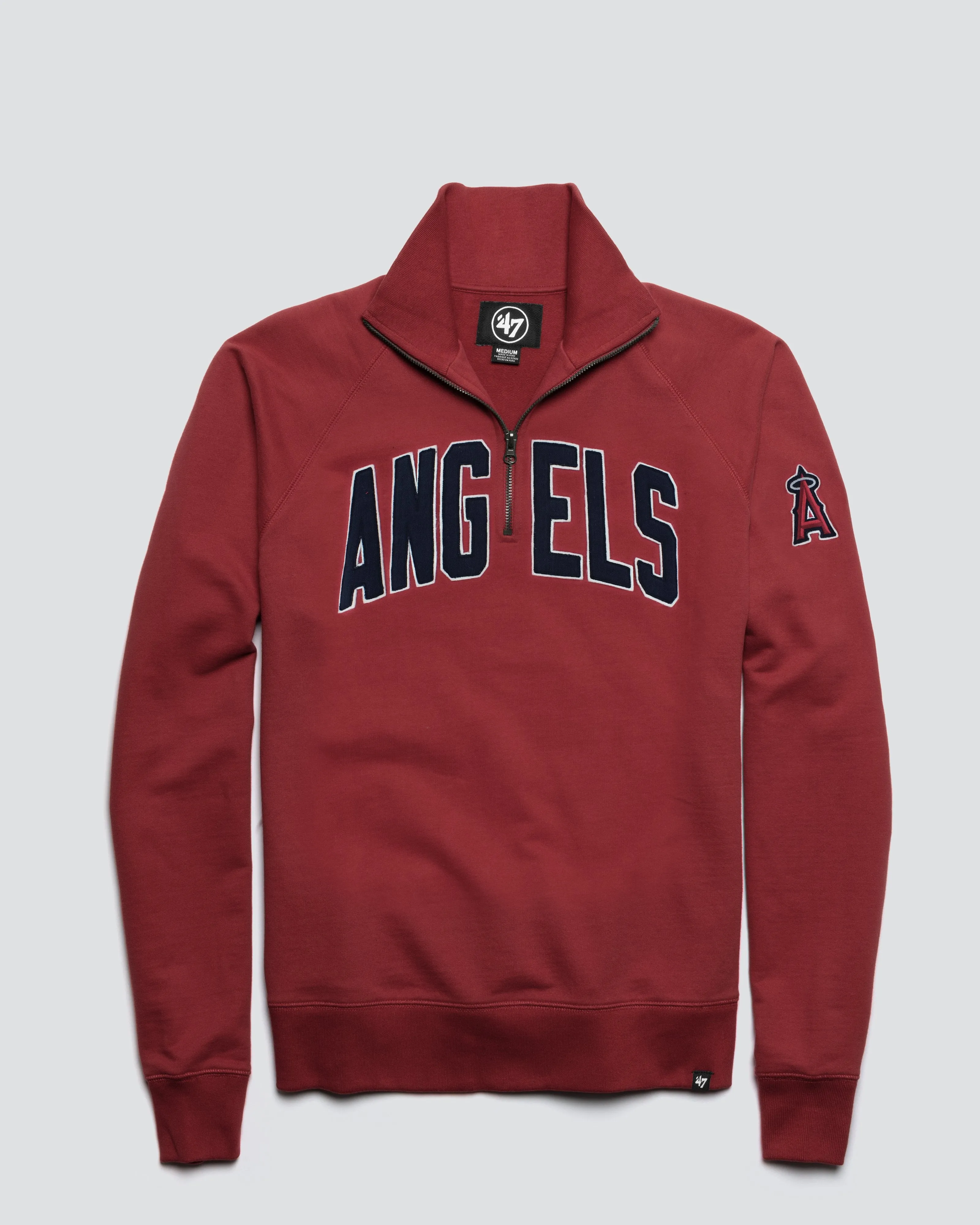 LOS ANGELES ANGELS BANKS '47 HARRIS SCRIMMAGE 1/4 ZIP