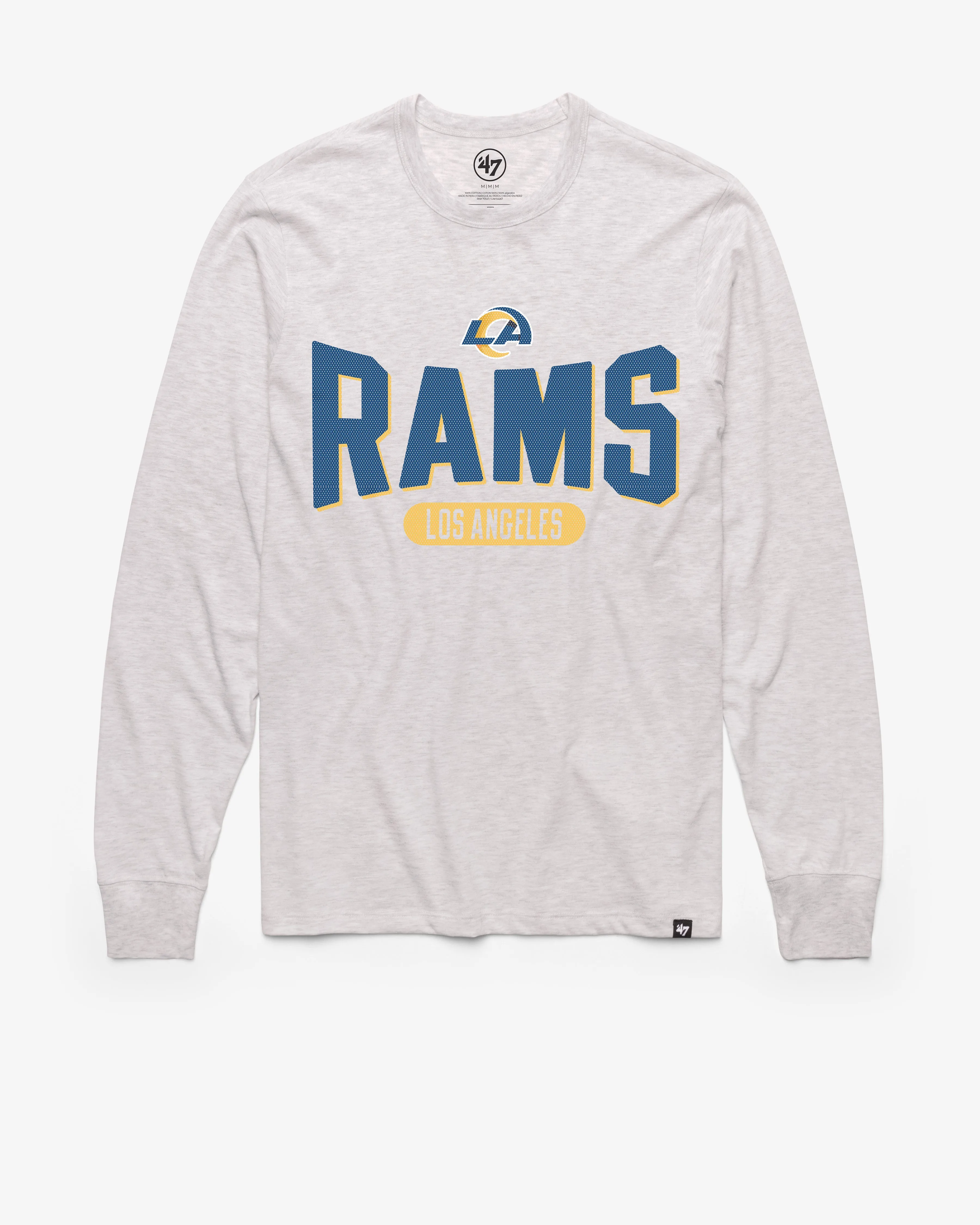 LOS ANGELES RAMS OUTSTRETCH '47 FRANKLIN LONG SLEEVE TEE