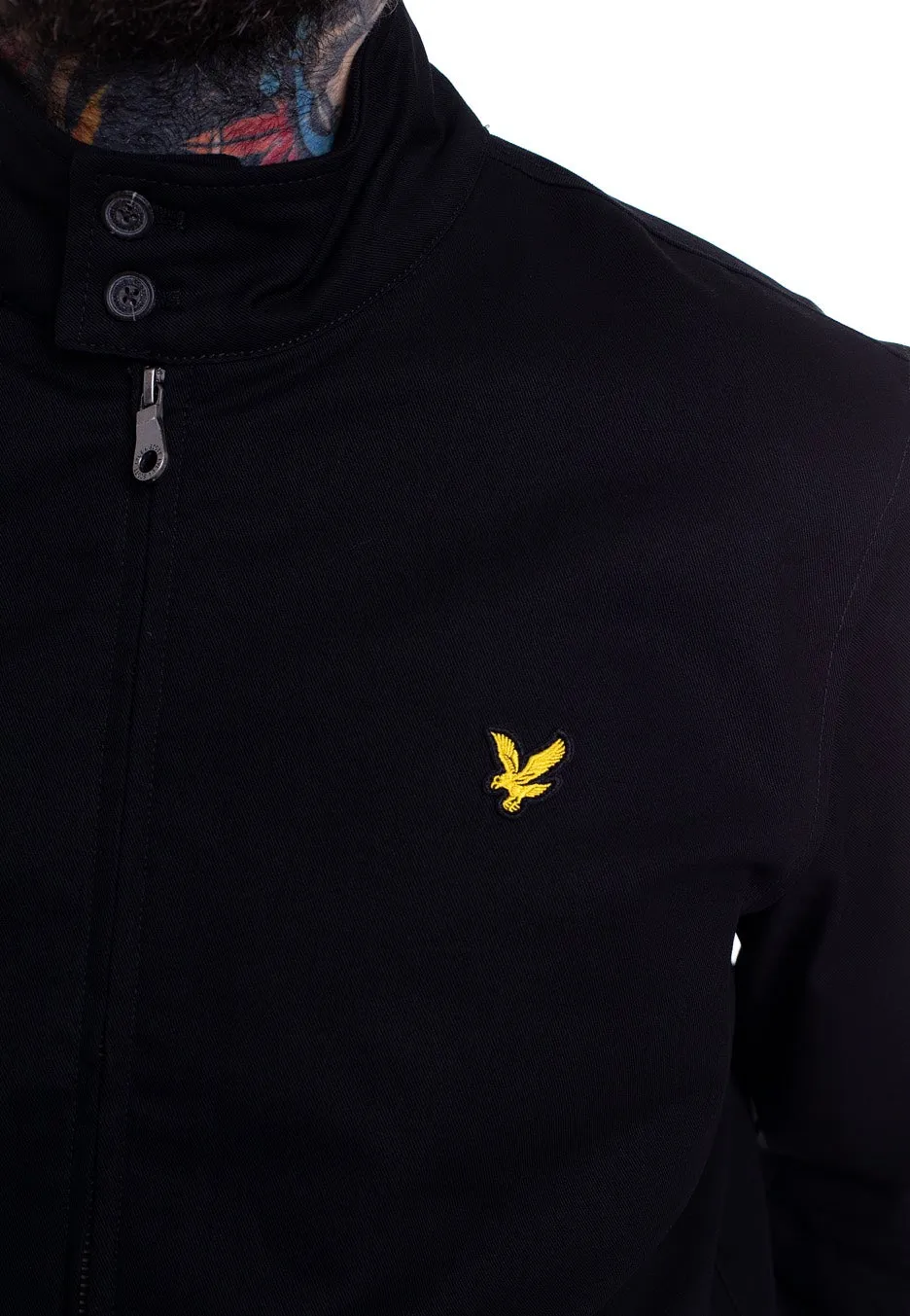 Lyle & Scott - Harrington Black - Jacket