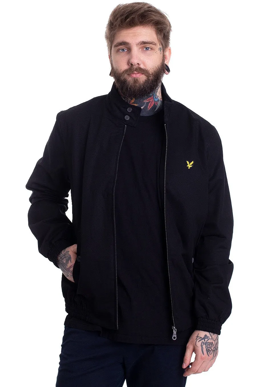 Lyle & Scott - Harrington Black - Jacket