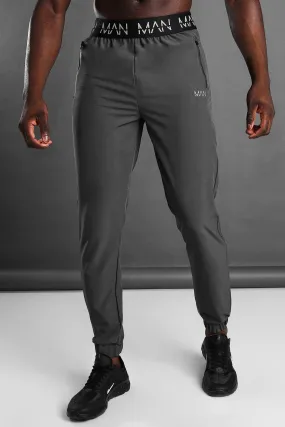 Man Active Gym Tapered Jogger | boohooMAN UK