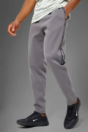 Man Active Gym Zip Detail Jogger