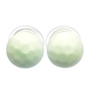 Martele Glass Color Front Plugs - Mint