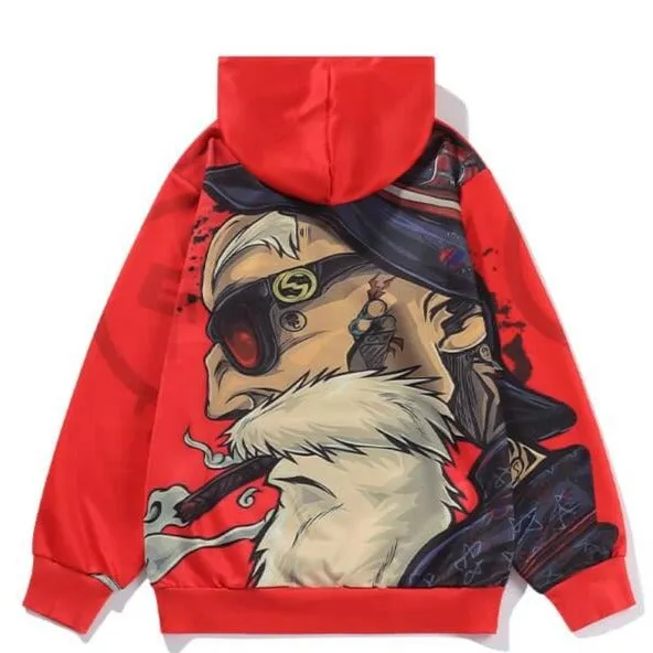 Master Roshi Turtle Hermit Dragon Ball Z Hoodie