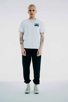 Melting Cassette Fit Tee White