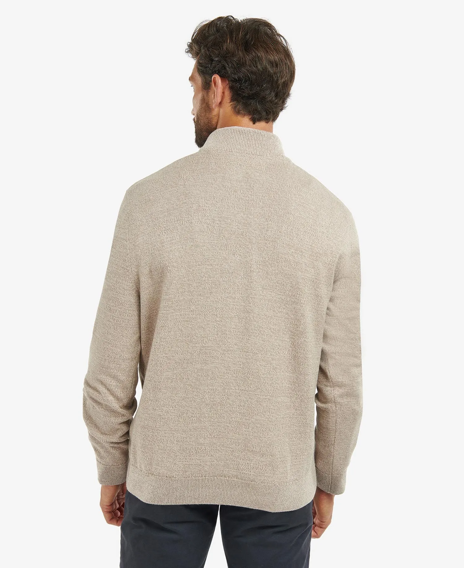 Men's Firle Half Zip Stone