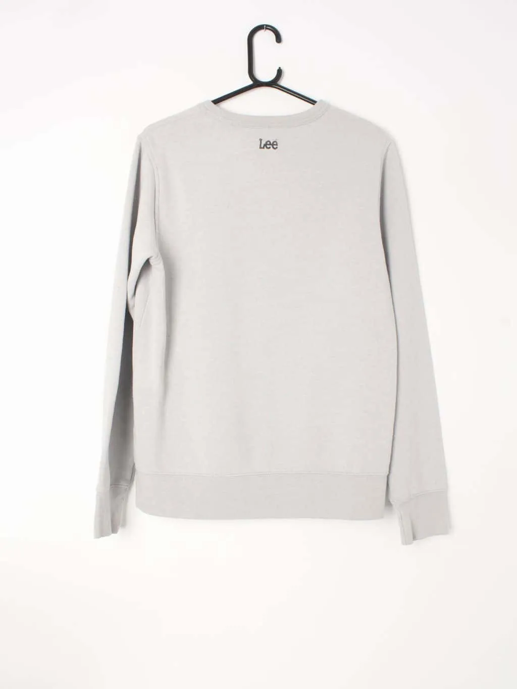 Mens Lee round neck sweatshirt with graphic front detail – M