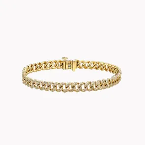 Mini Pave Link Bracelet