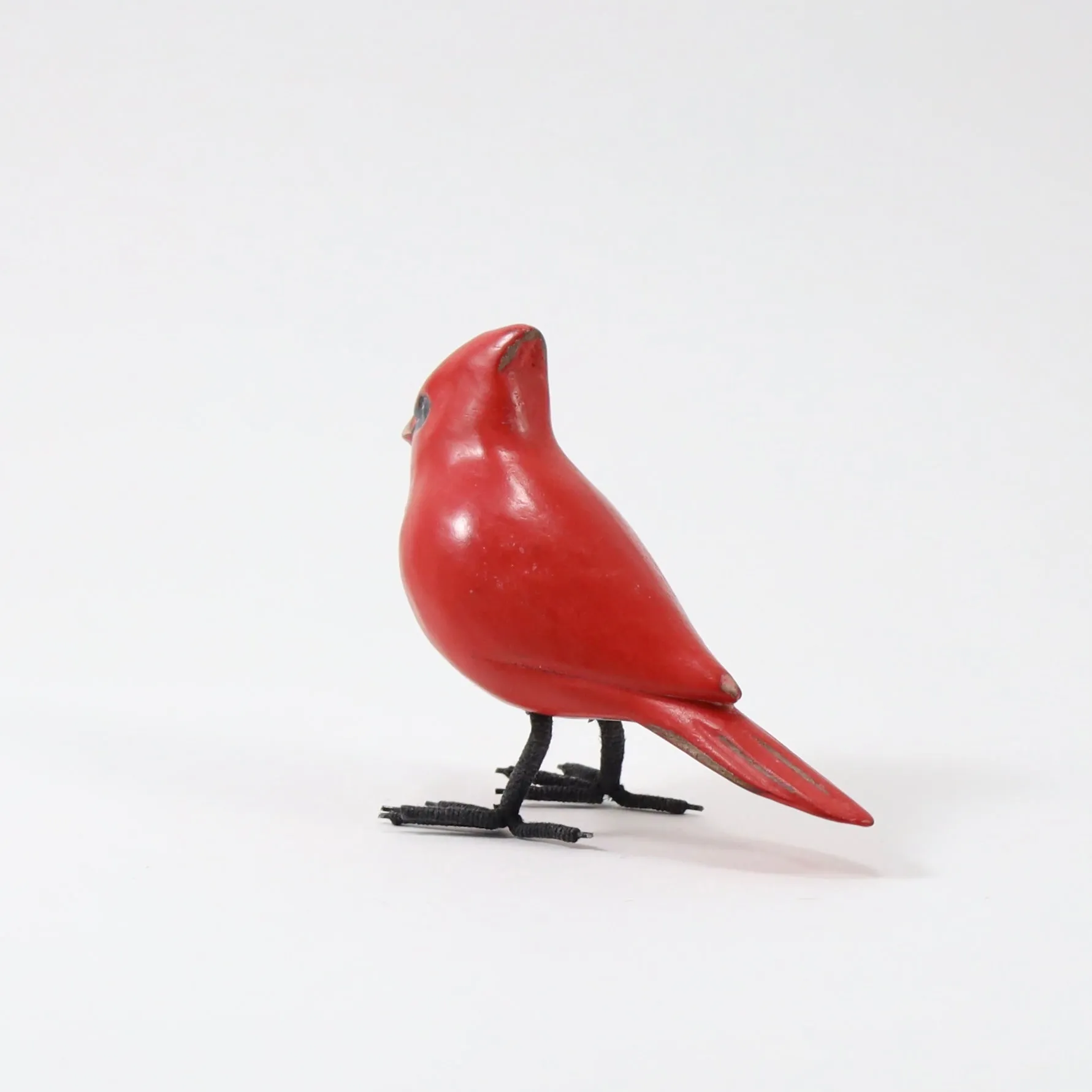 Mini Wooden Cardinal