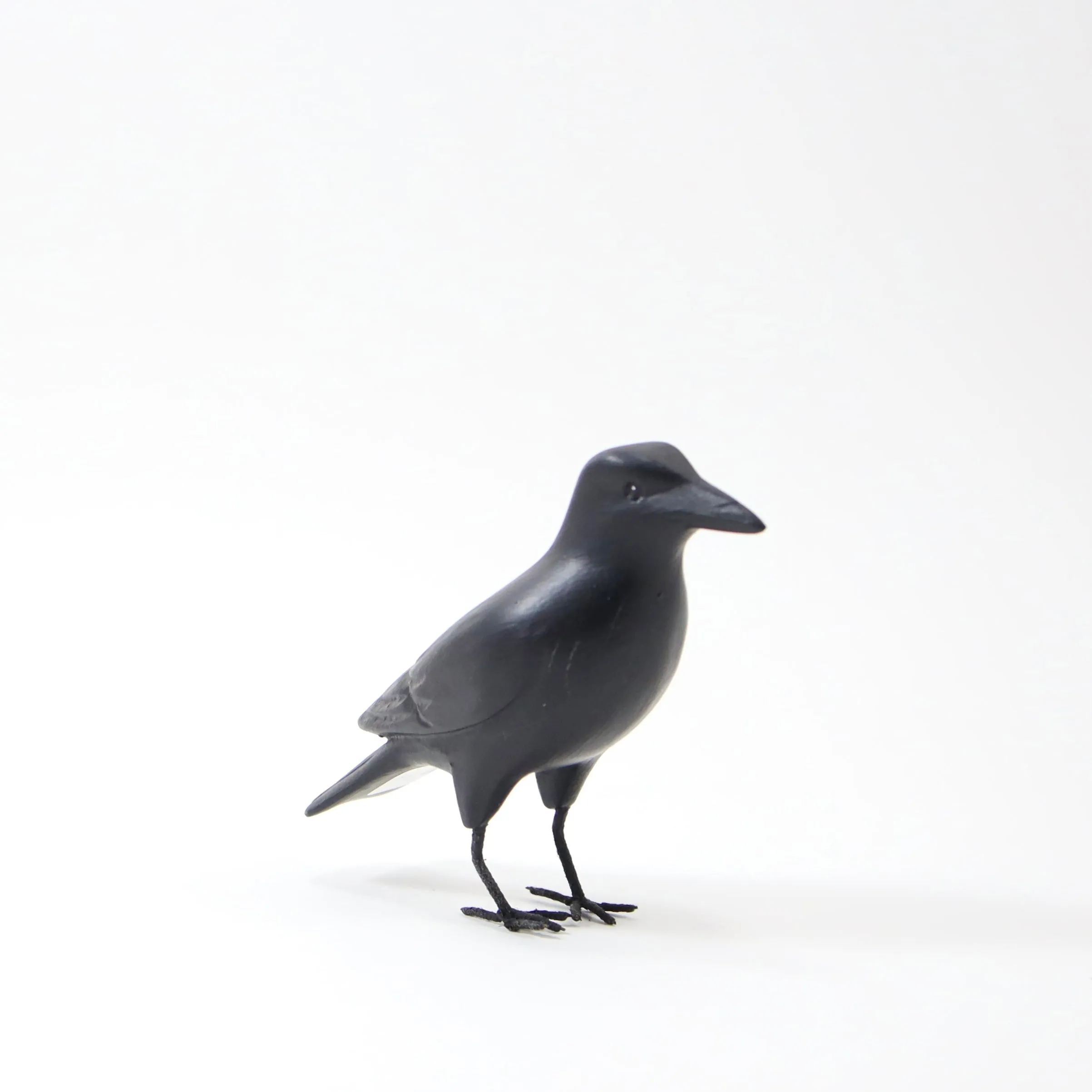 Mini Wooden Crow