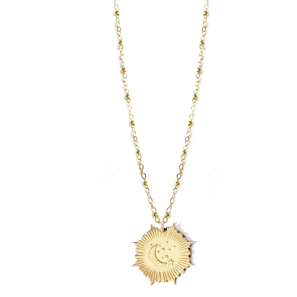 Miriam Merenfeld Crescent Moon Medallion