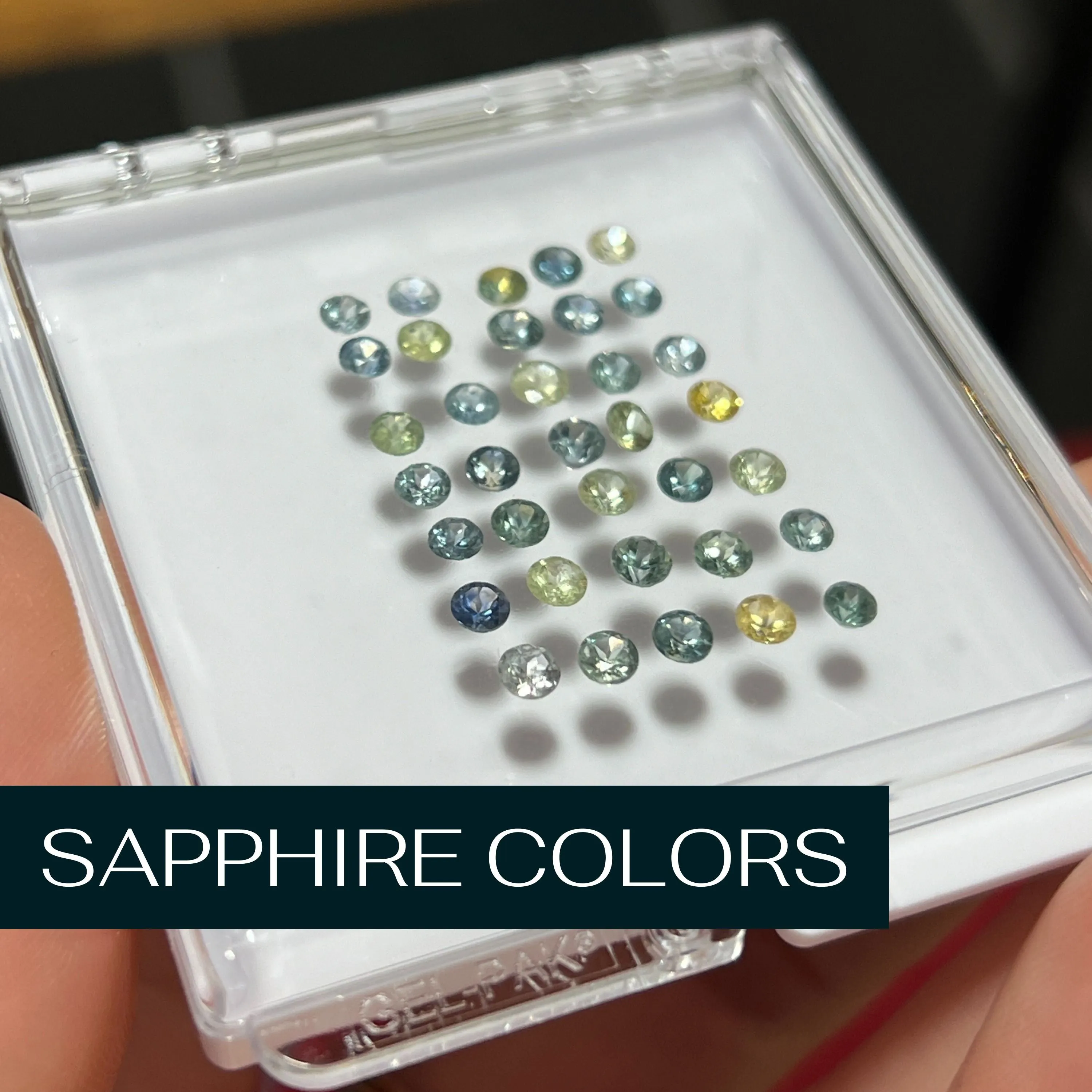 Mixed Montana Sapphire Distance Band - OOS