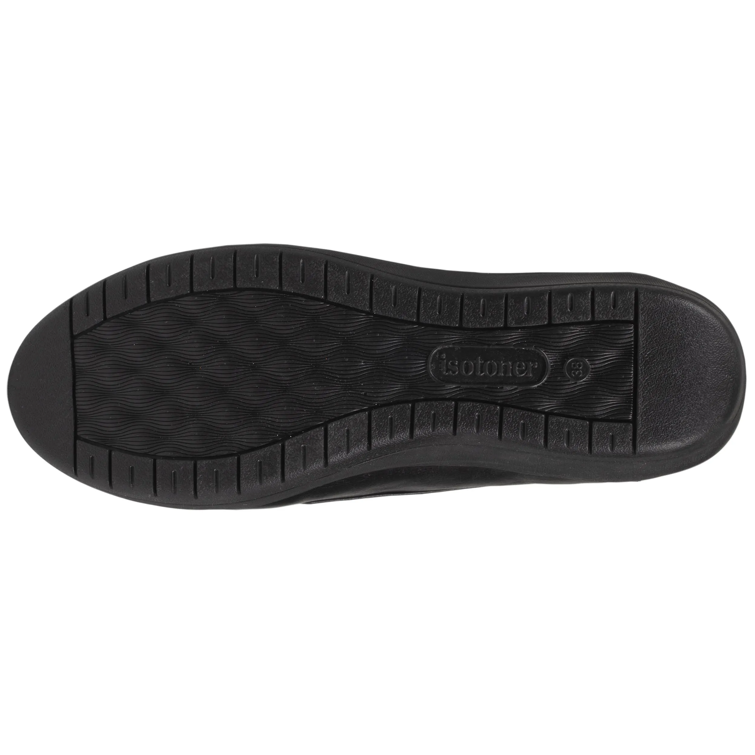 Mocassins Femme CONFORT PLUS compensés Noir