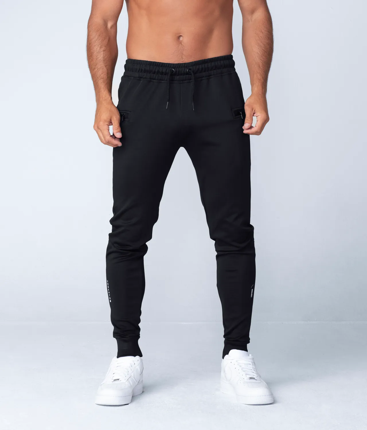 Momentum Regular-Fit Athletic Jogger - Black