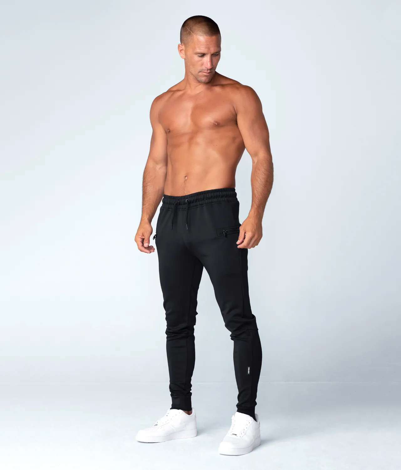 Momentum Regular-Fit Athletic Jogger - Black