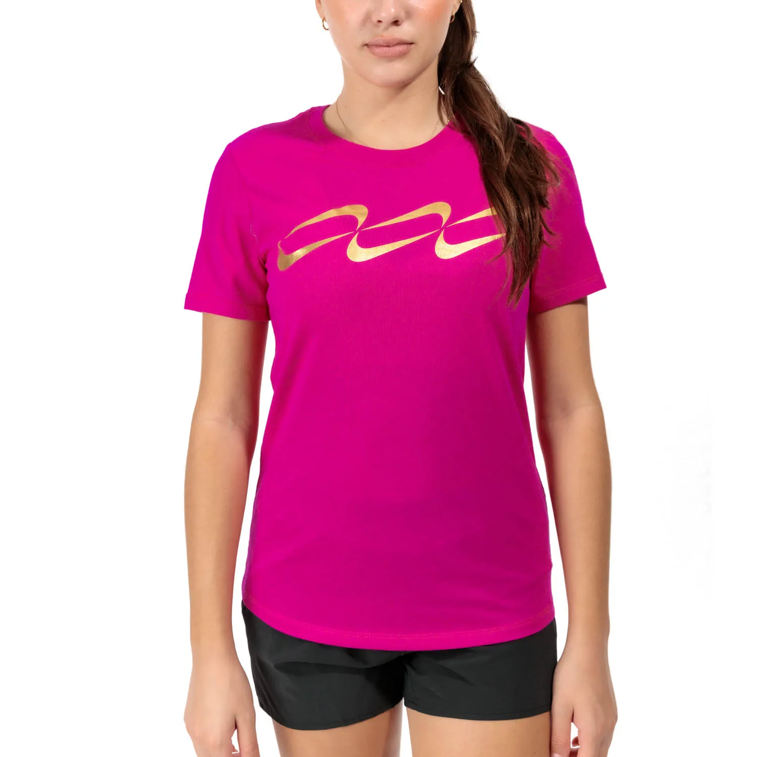 Nike Dri-FIT Crew Maglietta  Fireberry